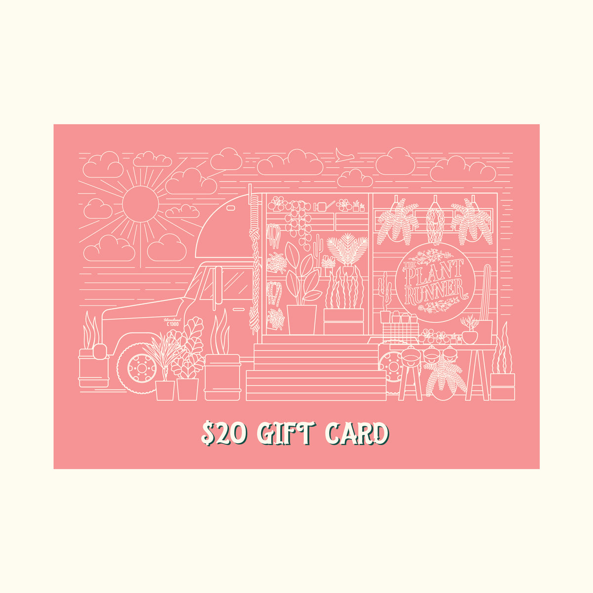 $20 Physical Gift Card