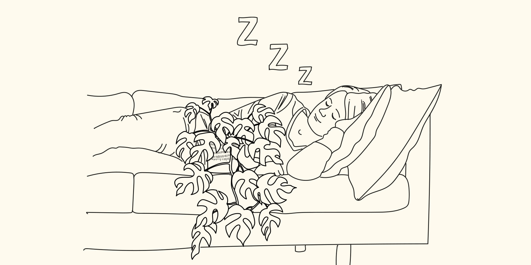 Sleeping with Plants.