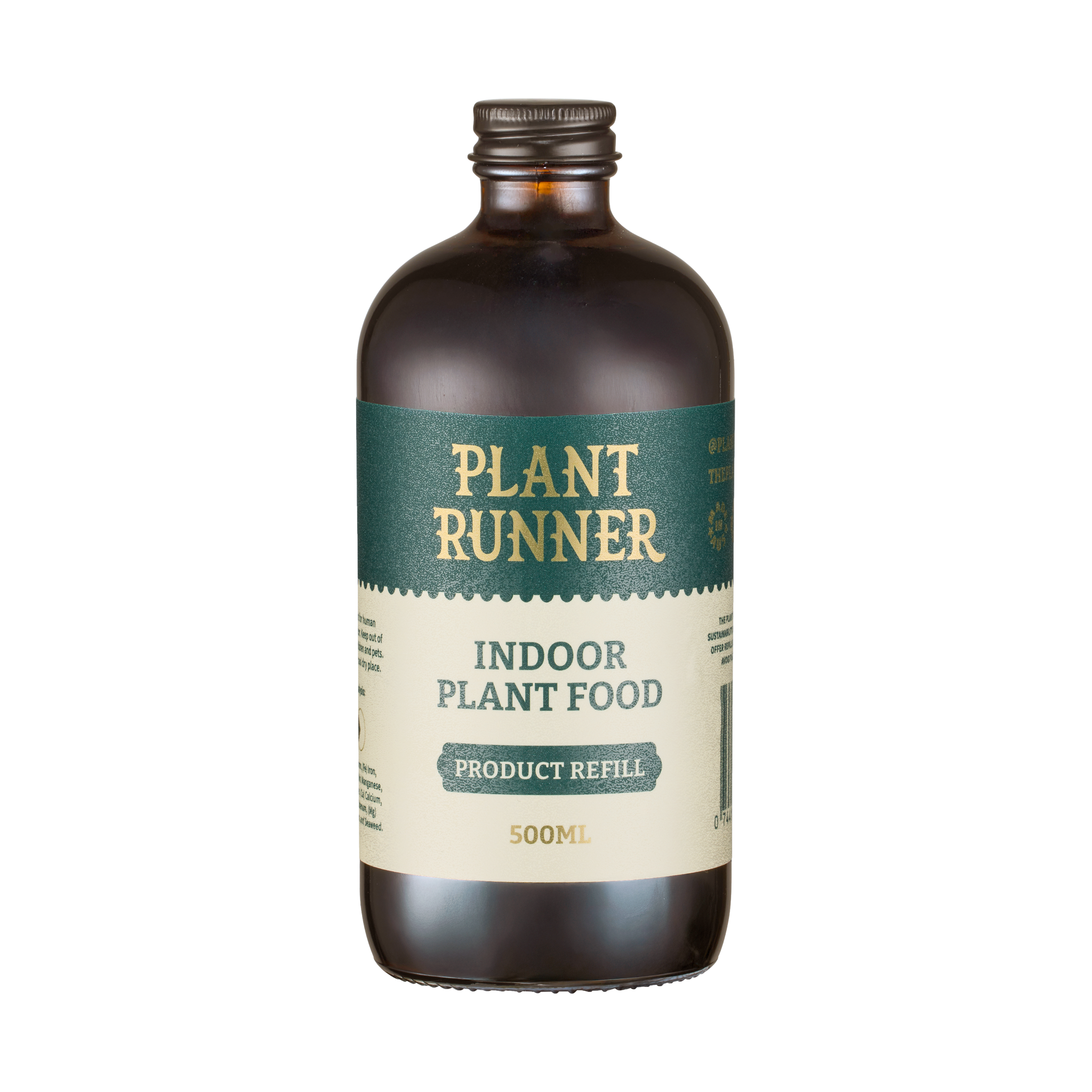Bottle of Plant Runner indoor plant food