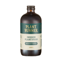 Bottle of Plant Runner indoor plant food