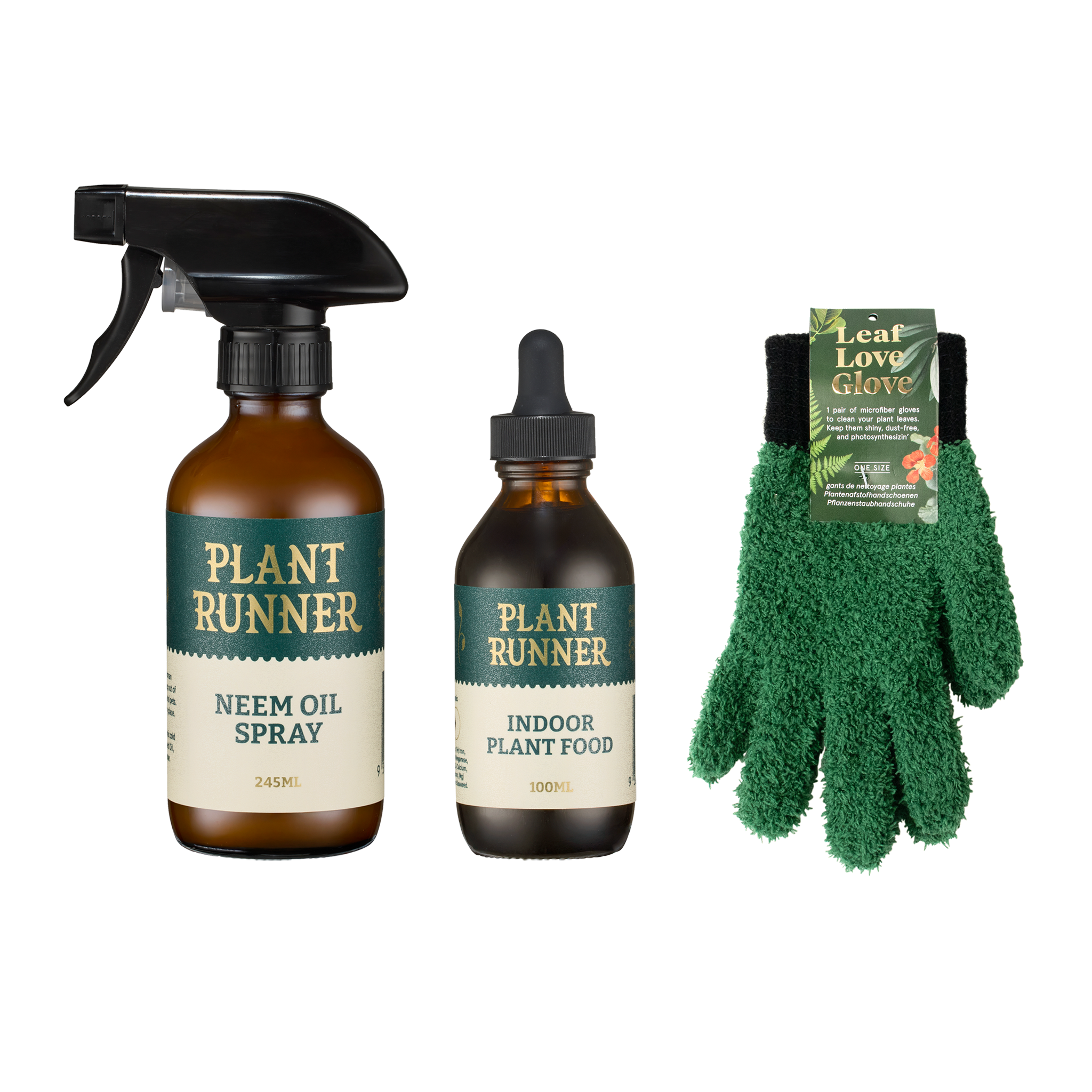Neem Oil Spray_Indoor Plant Food_Leaf Protect Gloves