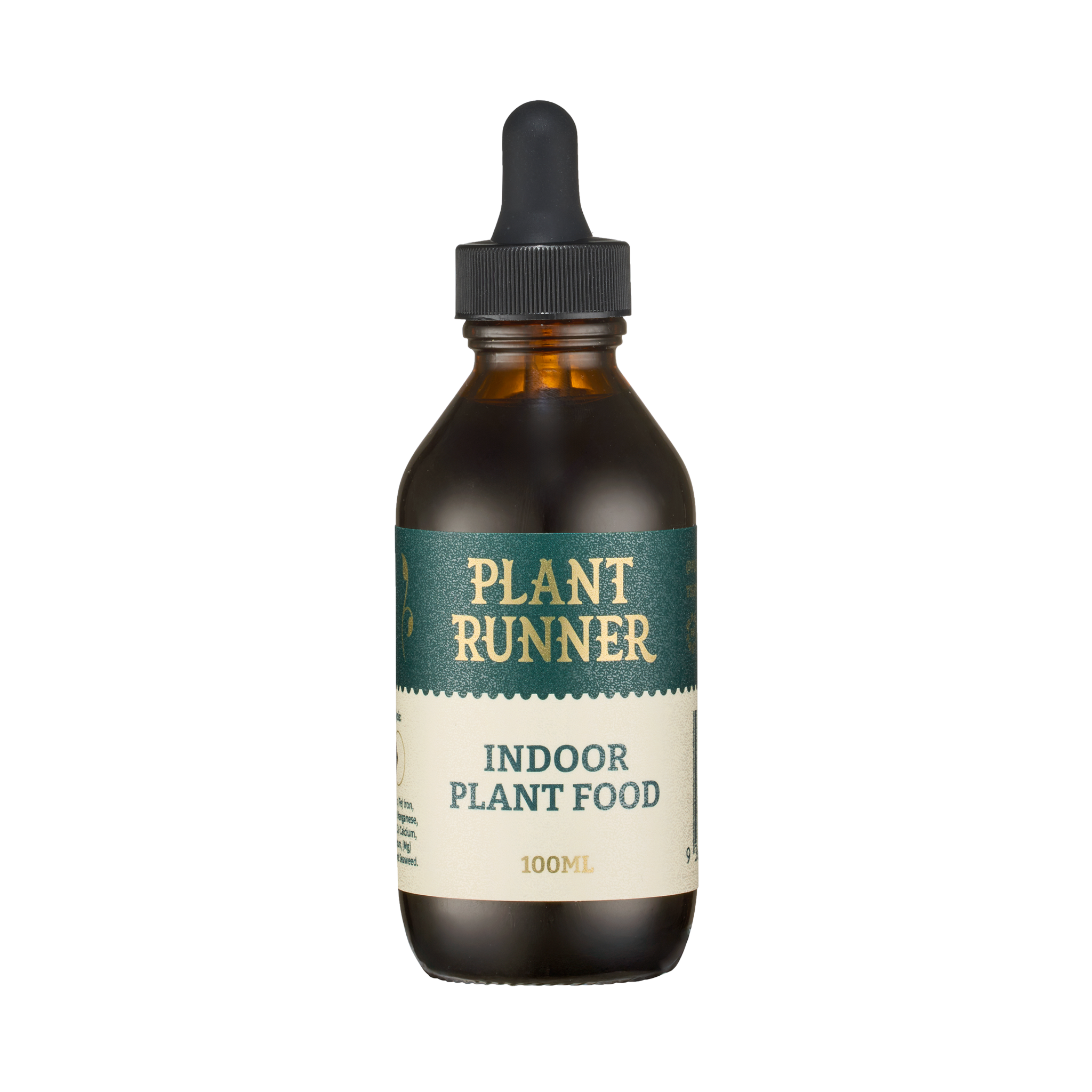 Plant Runner Indoor Plant Food 100ml Bottle - Liquid Fertiliser